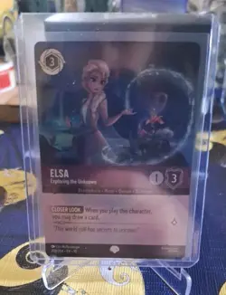 Lorcana Elsa - Exploring the Unknown 208/204 Foil Alternative Art Character - Image 1