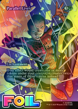 x1 Parallel Lives MAR MTG 36 FOIL BORDERLESS MYTHIC M/NM 1x - Image 1