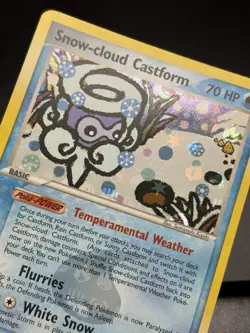 SNOW-CLOUD CASTFORM 25/101 Hidden Legends Reverse Holo Rare Pokemon Card NM (A) - Image 5