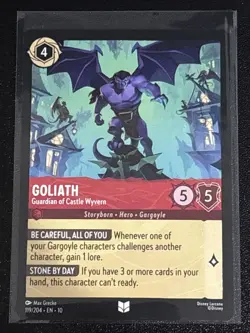 Disney Lorcana Gargoyles Theme 7 Card Lot Demona/David Xanatos/Bronx/Goliath - Image 3