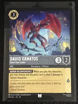 Disney Lorcana Gargoyles Theme 7 Card Lot Demona/David Xanatos/Bronx/Goliath - Image 5