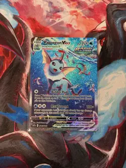 Vaporeon VMAX SWSH182 SWSH: Sword & Shield Promo Cards Holo - Image 1