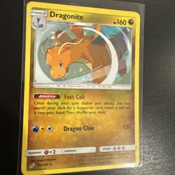 Dragonite 119/181 Cosmos Holo Promo Sun & Moon Team Up 2019 Pokemon TCG Card - Image 2