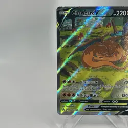 Pokemon TCG Charizard v SWSH260 Holo Rare Card Sword & Shield Promo - Image 3