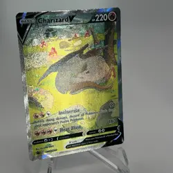 Pokemon TCG Charizard v SWSH260 Holo Rare Card Sword & Shield Promo - Image 5