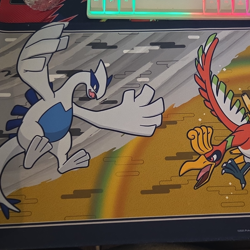 Pokemon Lugia & Ho-Oh TCG Standard Playmat Collectible Card Game Accessory - Image 1