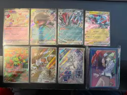 Pokemon Journey Together Double Rare - Illustration Rare - NM Card Lot of 7 - Image 1