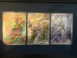 Pokemon Journey Together Double Rare - Illustration Rare - NM Card Lot of 7 - Image 3