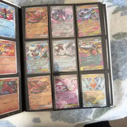 Pokemon Binder Collection, Over 200 Cards, Differing Collections great condition - Image 4