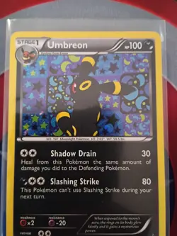 Pokemon TCG Umbreon Black White Holo Card BW93 Black Star Promo MP - Image 3