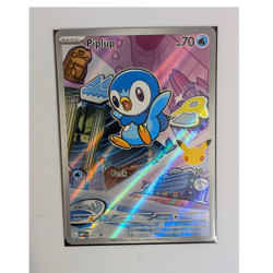 Piplup 042 MEP Promo Holo Pokemon TCG 70 HP Basic Water Card The Pokemon Company - Image 1