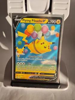 Pokemon TCG Flying Pikachu v Celebrations Holo Ultra Rare Card 006/025 - Image 1