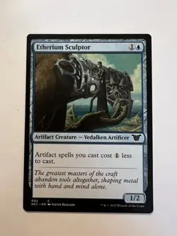 Etherium Sculptor - MTG Kamigawa: Neon Dynasty: Commander - NM - Image 1