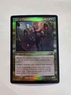 Urza, Chief Artificer - FOIL RETRO FRAME - MTG The Brothers' War: Commander- NM - Image 1