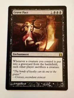 Grave Pact R Commander 85 - Magic the Gathering TCG - Image 1