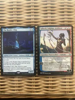 The Reality Chip Kamigawa: Neon Dynasty Regular+ Saheeli, Sublime Artificer 234 - Image 1