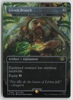 Lorien Brooch - Trailblazer's Boots LP Foil 398 Buy-A-Box Promos MTG - Image 1