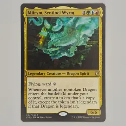MTG Miirym, Sentinel Wyrm Commander Legends: Battle for Baldur's Gate #284/361 - Image 1