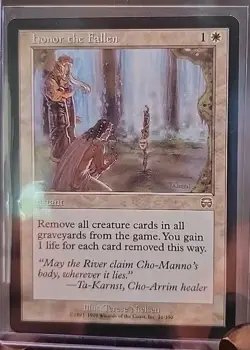Honor the Fallen Mercadian Masques MTG Regular Lightly Played - Image 3