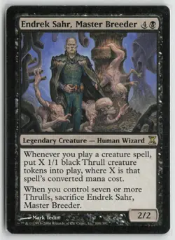 Endrek Sahr, Master Breeder Lightly Played 106 Time Spiral Magic: The Gathering - Image 1