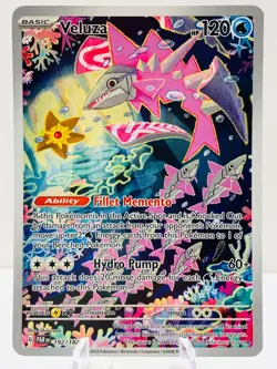 Pokemon Veluza 192/182 Paradox Rift Scarlet & Violet Illustration Rare - Image 2