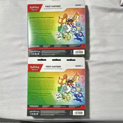 (2) Pokemon TCG First Partner Illustration Collection Series 1 2 Boxes - Image 2