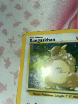 Pokemon TCG Kangaskhan Holo Rare 5/64 Jungle Damaged Corners - Image 3