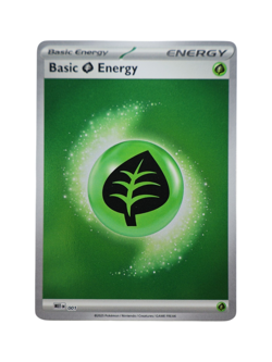 Basic Grass Energy 001 Holo SVE 2025 NM Pokemon TCG - Image 1