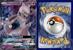 Mewtwo GX 31/68 Holo GX Rare Hidden Fates Pokemon MP - Image 2