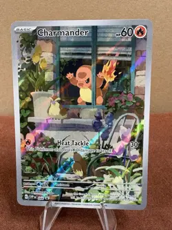 Charmander SVP Black Star Promo Full Art Holo Basic 044 Pokemon 60 HP - Image 2