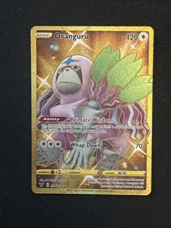 Pokemon TCG Oranguru Vivid Voltage 199/185 Holo Secret Rare - Image 1
