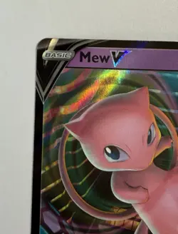Pokemon TCG Mew V 113/264 Swsh08 Fusion Strike Ultra Rare Holo English - NM - Image 3