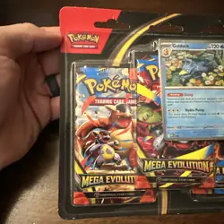 Pokemon TCG Mega Evolution Base Set 3-Pack Blister - Golduck - Brand New Sealed - Image 2