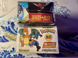 2022 Pokemon Pokedex Gigamax Booster Box Black & White 100 Packs SEALED DMG - Image 2
