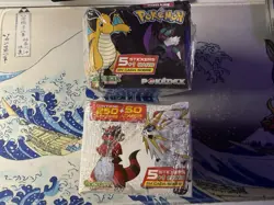 2022 Pokemon Pokedex Gigamax Booster Box Black & White 100 Packs SEALED DMG - Image 3