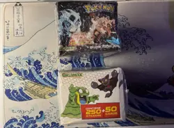 2022 Pokemon Pokedex Gigamax Booster Box Black & White 100 Packs SEALED DMG - Image 5