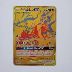 Reshiram & Charizard GX SM247 Pokemon TCG SM Promos NM - Image 1