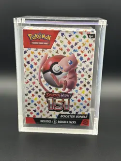 Pokemon TCG Scarlet & Violet 151 Booster Bundle NEW & SEALED - W/ Acrylic Case - Image 1