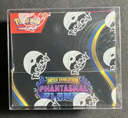 Pokemon TCG Mega Evolution Phantasmal Flames BOOSTER BOX Factory Sealed 36 Packs - Image 1