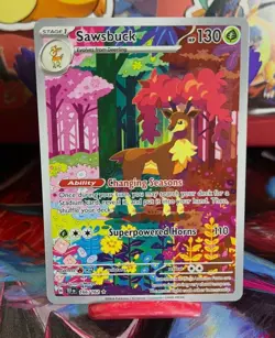 Deerling 165/162 SV05: Temporal Forces Holo Pokemon Evolution Lot - Image 5