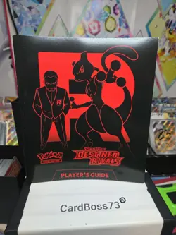 Destined Rivals Player’s Guide Book from Pokemon TCG Elite Trainer Box ETB - Image 1