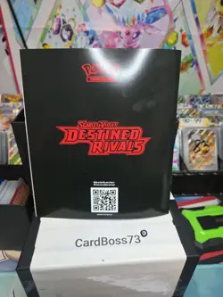 Destined Rivals Player’s Guide Book from Pokemon TCG Elite Trainer Box ETB - Image 2