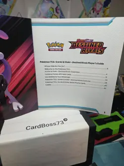 Destined Rivals Player’s Guide Book from Pokemon TCG Elite Trainer Box ETB - Image 4