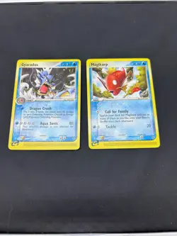 Dragon Gyarados & Magikarp Uncommon 32 & 60 2003 Pokemon TCG - Image 1