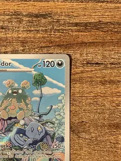 Pokemon Garbodor 204/182 SV04: Paradox Rift Illustration Rare Holo 120 HP - Image 3