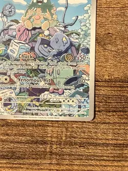 Pokemon Garbodor 204/182 SV04: Paradox Rift Illustration Rare Holo 120 HP - Image 4