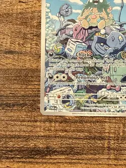 Pokemon Garbodor 204/182 SV04: Paradox Rift Illustration Rare Holo 120 HP - Image 5
