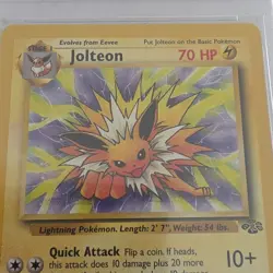 Pokemon Jolteon Jungle Non-Holo Rare PSA 8 20/64 1999 English Unlimited - Image 5