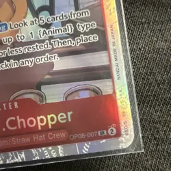 Namco Tony Tony.Chopper ST01-006 One Piece Promotion EN Promo Foil Alternate Art - Image 3