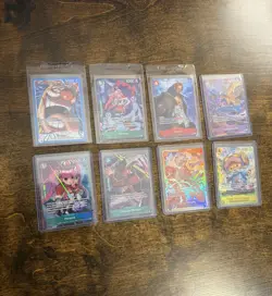 One Piece TCG Lot All NM English Alt Leader, Chopper, Luffy.. - Image 1